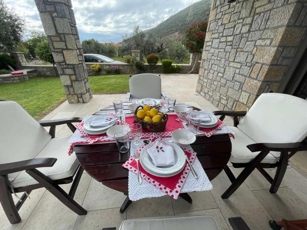 Seaside Retreat House Villa Paralia Sergoulas Luaran gambar