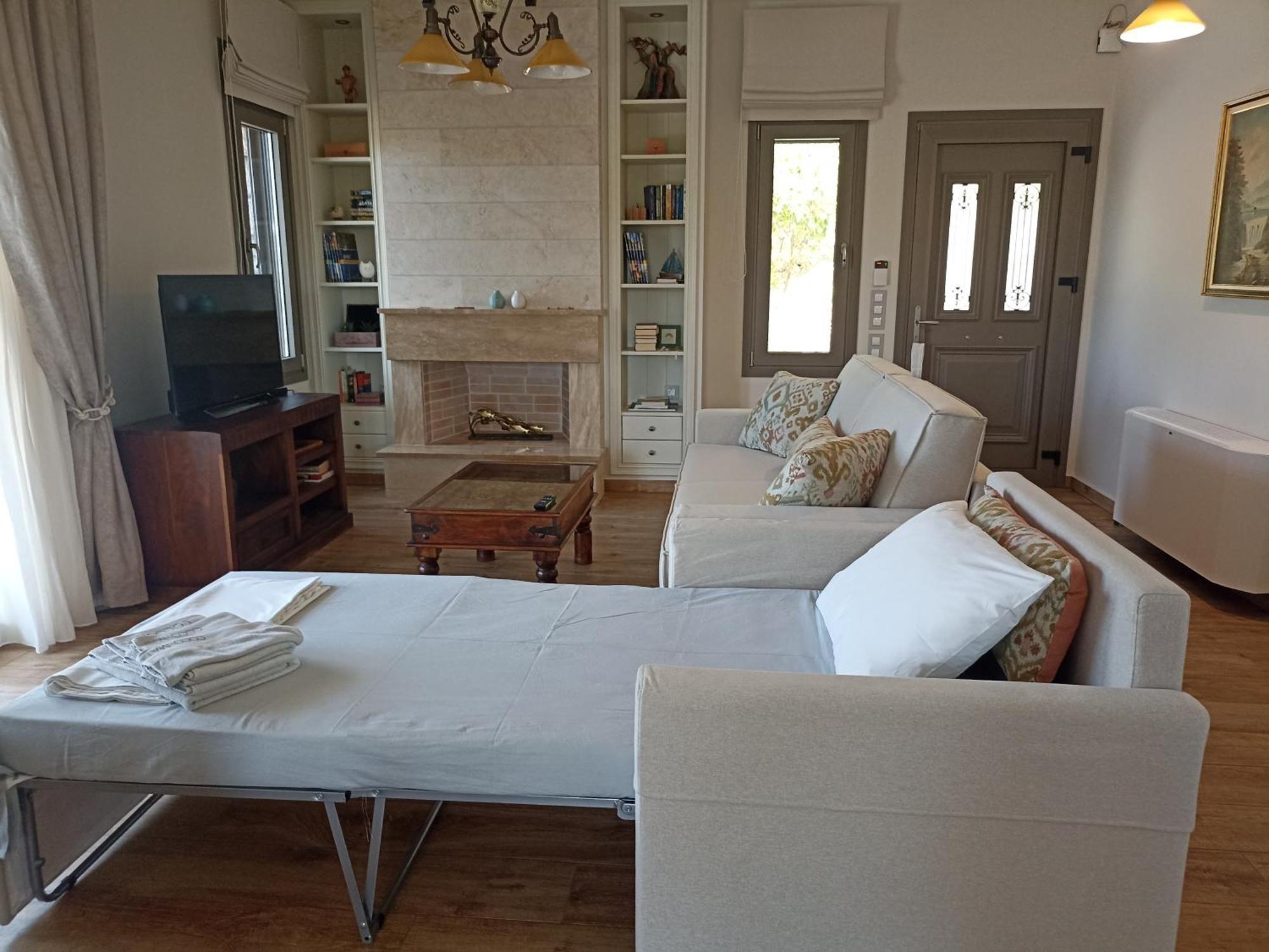 Seaside Retreat House Villa Paralia Sergoulas Luaran gambar